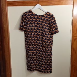 LAST CHANCE La Redoute Fox print tunic dress NWOT